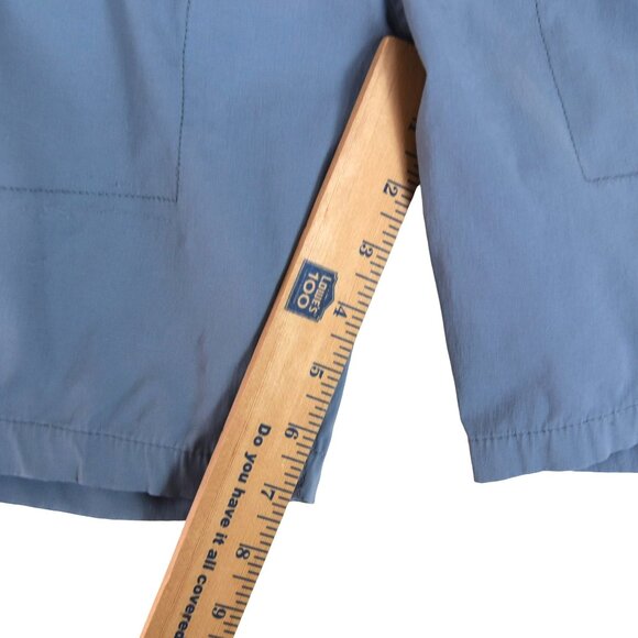 RVCA All-Time Hybrid Shorts Blue Elastic Waist Drawstring Swim Surf Size S - Picture 6 of 8